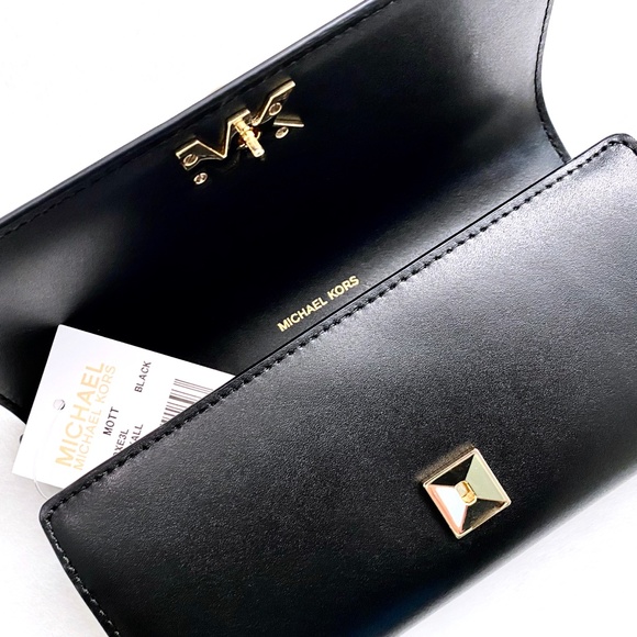 NEW MICHAEL KORS Large Black Leather Wallet - Picture 4 of 10